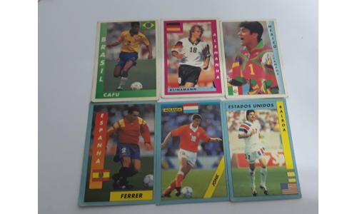 Futebol 1994 Cards da Copa 06x Unid.